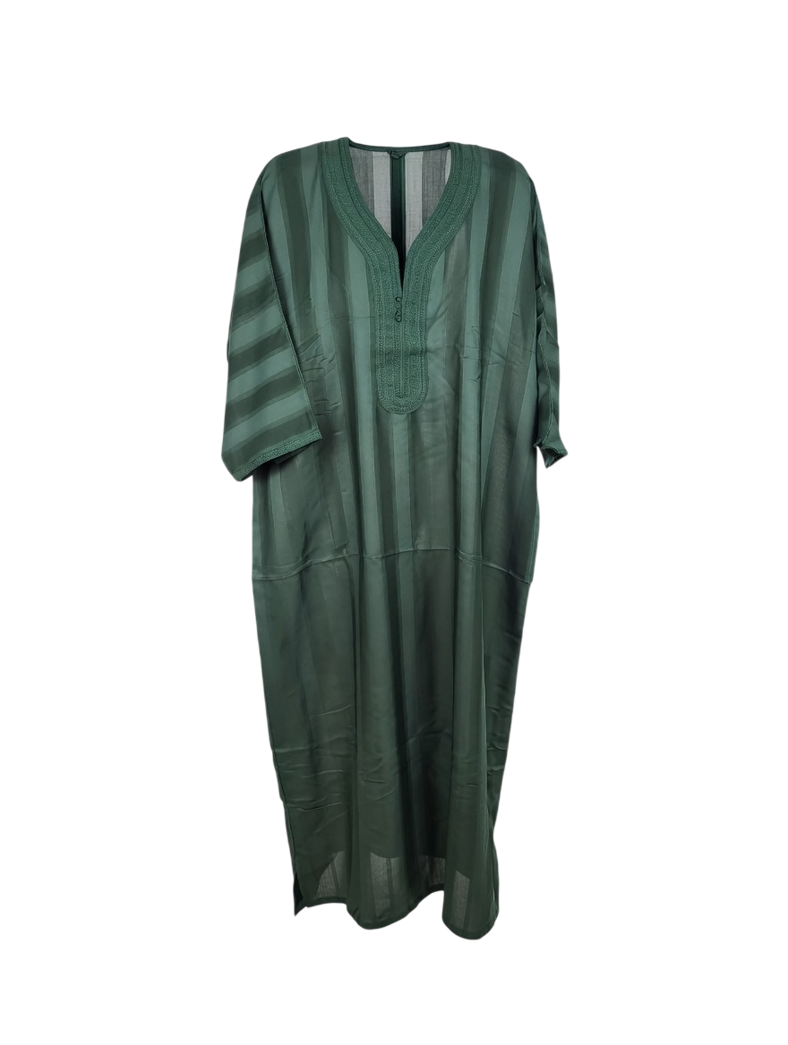 Full Green Moroccan Thobe